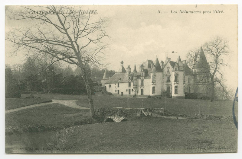 Carte postale ancienne 3. - Les Nétumières près Vitré.