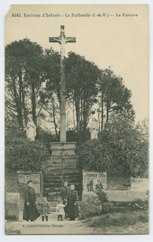 Carte postale ancienne 2497. Forges (I.-et-V.) - L'Eglise.