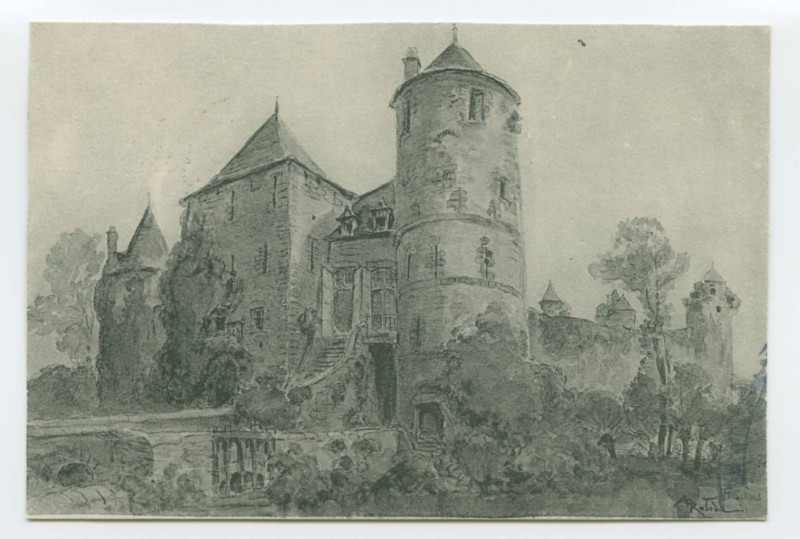 Carte postale ancienne Château féodal de Fougères
