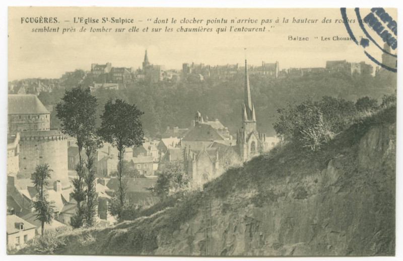 Carte postale ancienne Fougeres.