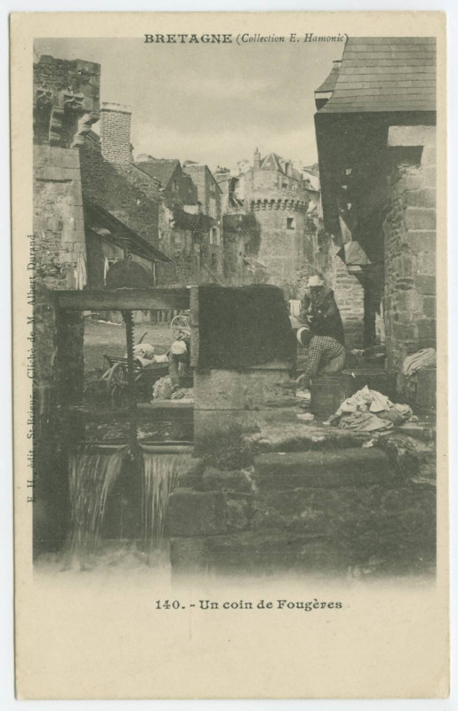 Carte postale ancienne 140. - Un coin de Fougères.