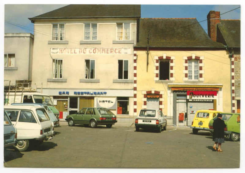 Carte postale ancienne 17 - Guichen (Ille-et-Vilaine) Hôtel du Commerce