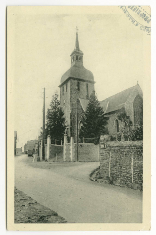 Carte postale ancienne 1. - Iffendic (I.-et-V.). L'Eglise.