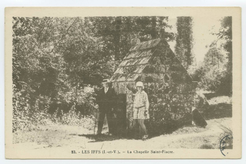 Carte postale ancienne 23. - Les Iffs (I.-et-V.). - La Chapelle Saint-Fiacre.