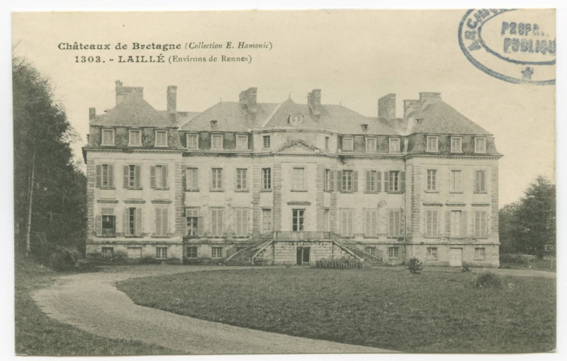 Carte postale ancienne 1303. - Laille (Environs de Rennes).