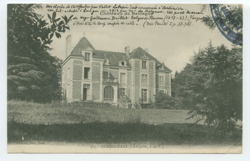 Carte postale ancienne 331. - Corbinieres (LANGON, I.-et-V.)