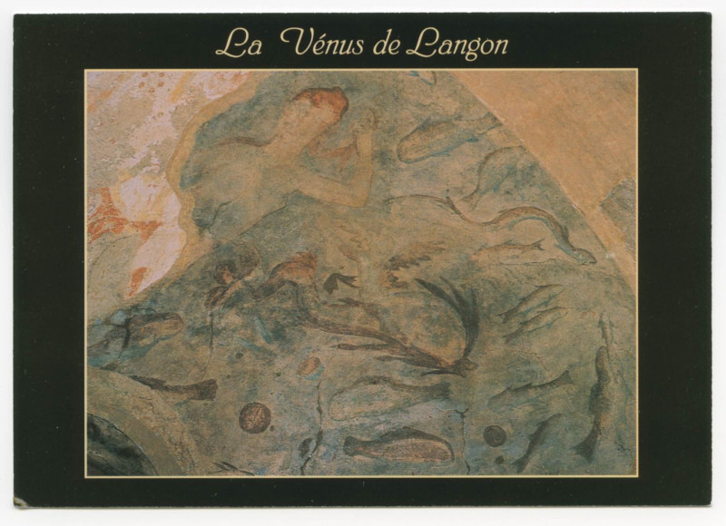 Carte postale ancienne La Vénus de Langon.