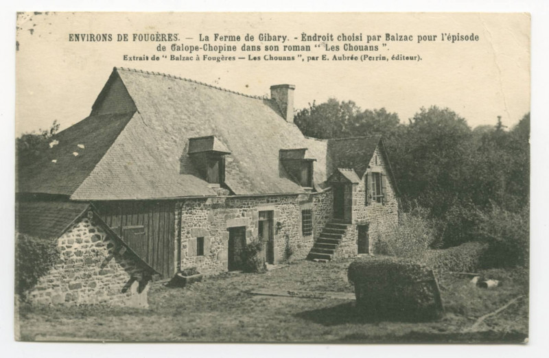 Carte postale ancienne Environs De Fougeres.