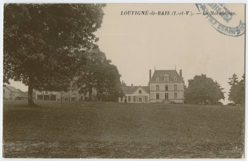 Carte postale ancienne Louvigne-de-Bais (I.-et-V.). _ La Morandière.