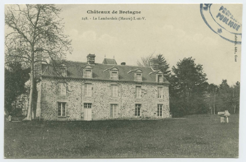 Carte postale ancienne 248. La Lambardais (Maure) I.-et-V.
