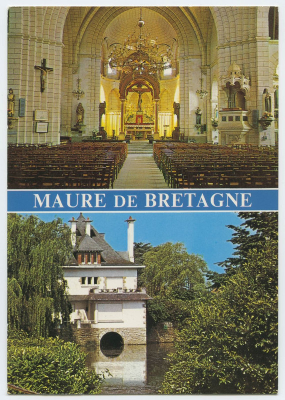 Carte postale ancienne Maure De Bretagne.