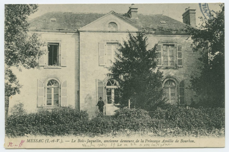 Carte postale ancienne Messac (I.-et-V.)._Le Bois-Jaquelin.