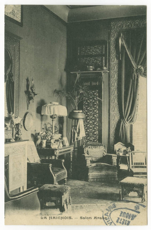Carte postale ancienne La Haichois. - Salon Arabe.