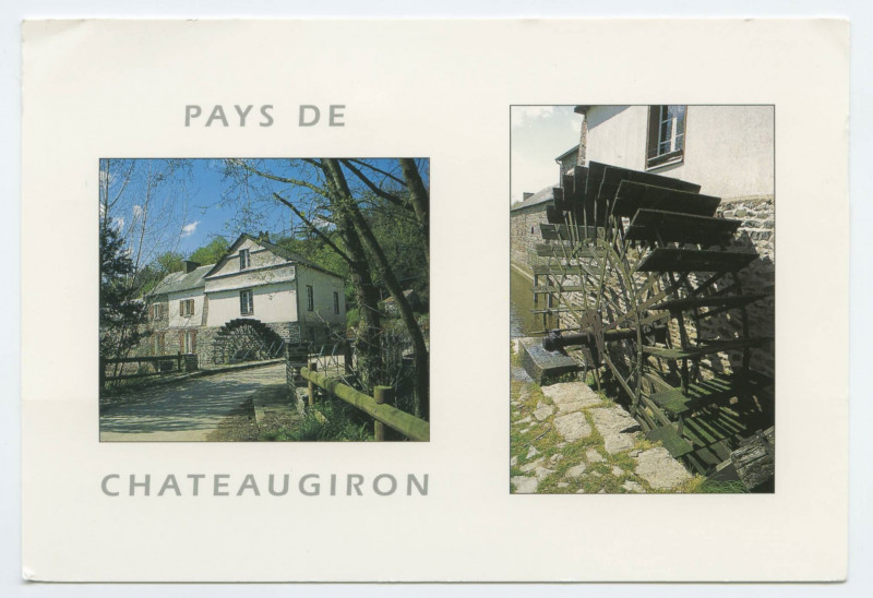 Carte postale ancienne Pays De Chateaugiron.