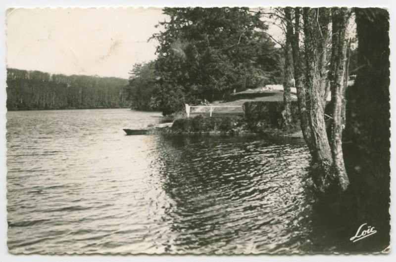 Carte postale ancienne 309. Forêt de Paimpont (I.-et-V.) - L'Etang des Forges.