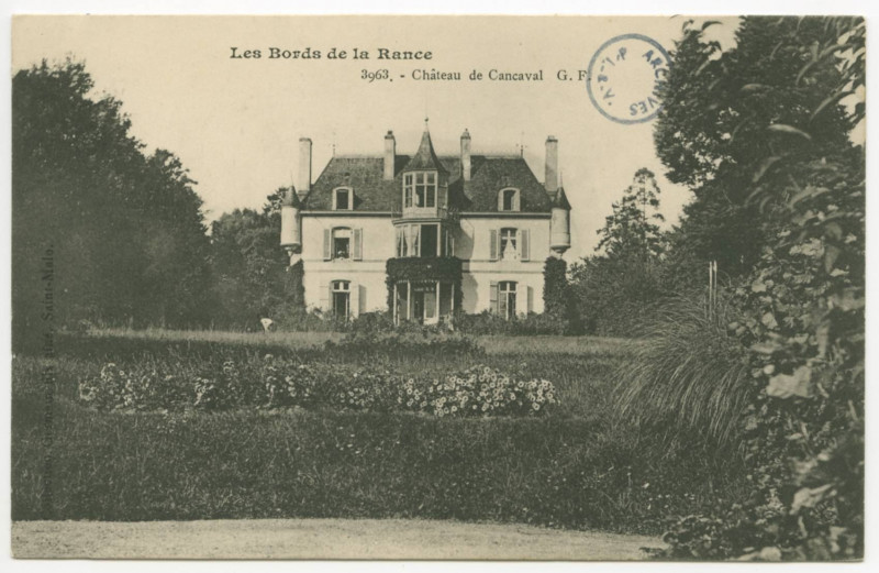 Carte postale ancienne 3963. - Château de Cancaval G.F.