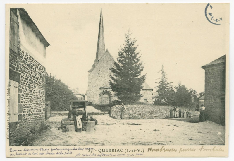 Carte postale ancienne 720 -  Québriac (I.-et-V.)
