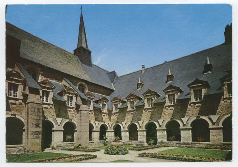 Carte postale ancienne La Retraite Redon (I.-et-V.) Le Cloître (1648)