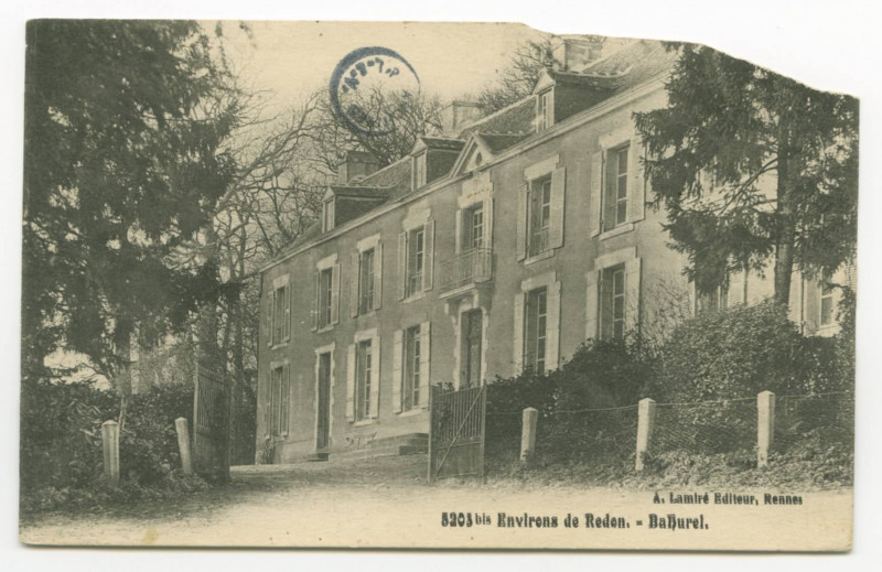 Carte postale ancienne 5203 bis. Environs de Redon.- Bahurel