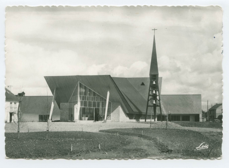Carte postale ancienne 7894 - Rennes - Eglise Saint-Clément