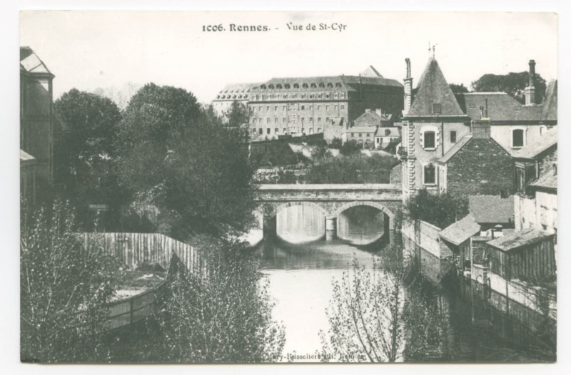 Carte postale ancienne 1006. Rennes - Vue de Saint-Cyr