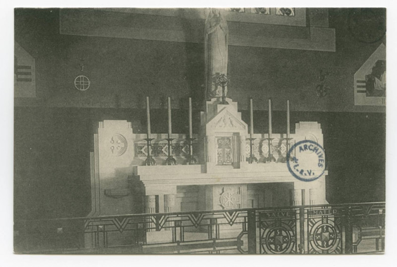 Carte postale ancienne [Autel ]