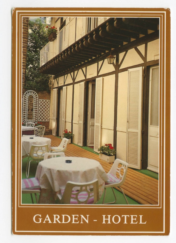 Carte postale ancienne Garden-Hotel