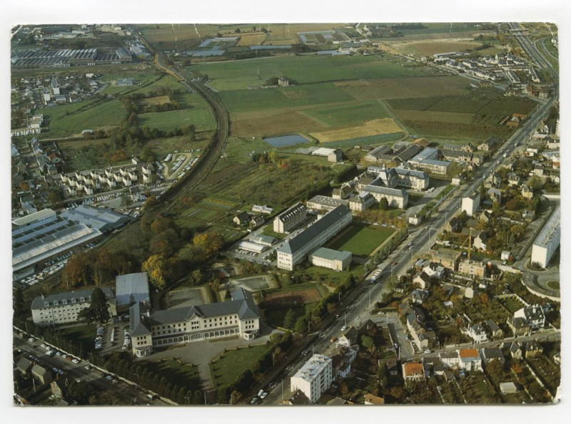 Carte postale ancienne Ecole Nationale Supérieure Agronomique de Rennes