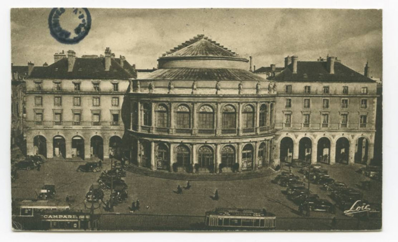 Carte postale ancienne [Le Théatre]