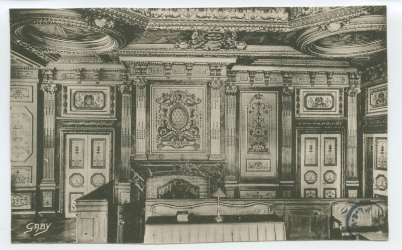 Carte postale ancienne [RENNES. - palais de Justice, 3° chambre correctionnelle.]