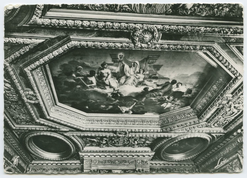 Carte postale ancienne 6131. - Rennes - Palais de Justice - Plafond de la Première Chambre