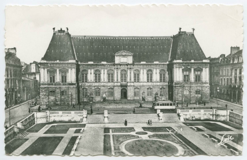 Carte postale ancienne 1511. - Rennes. - Palais de Justice - Monument historique.