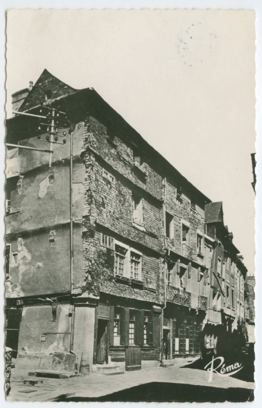 Carte postale ancienne 3204  - Rennes (I.-et-V.) La Rue du Châpitre