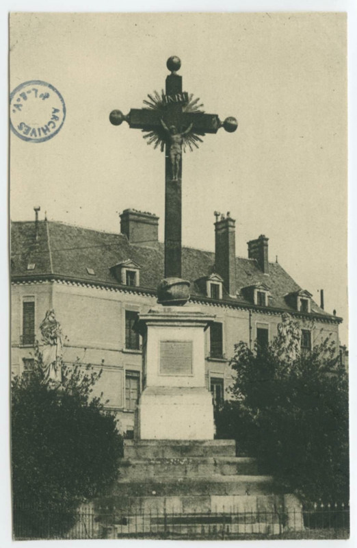 Carte postale ancienne [RENNES. - Croix de la Mission]