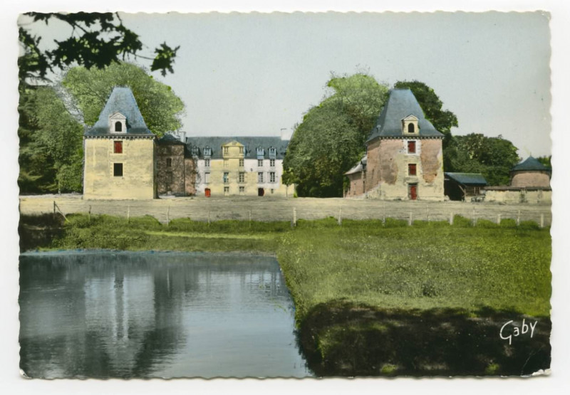 Carte postale ancienne 2 - Le Rheu (I.-et-V.) - Château de la Freslonnière