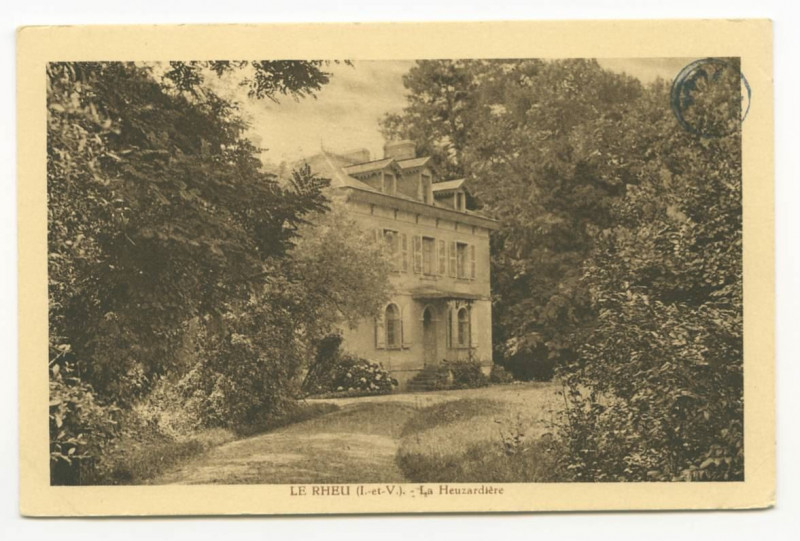 Carte postale ancienne Le Rheu (I.-et-V.) - La Heuzardière