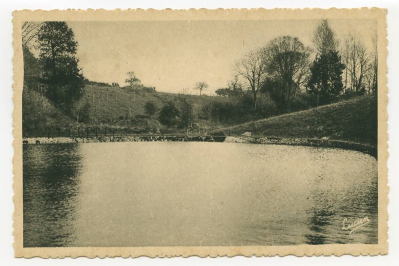 Carte postale ancienne Roz-Sur-Couesnon (I.-et-V.) - Les Réservoirs