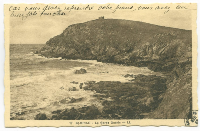 Carte postale ancienne 17  St-Briac  - La Garde Guérin - Ll
