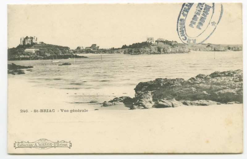 Carte postale ancienne 246 - St-Briac  - Vue Generale