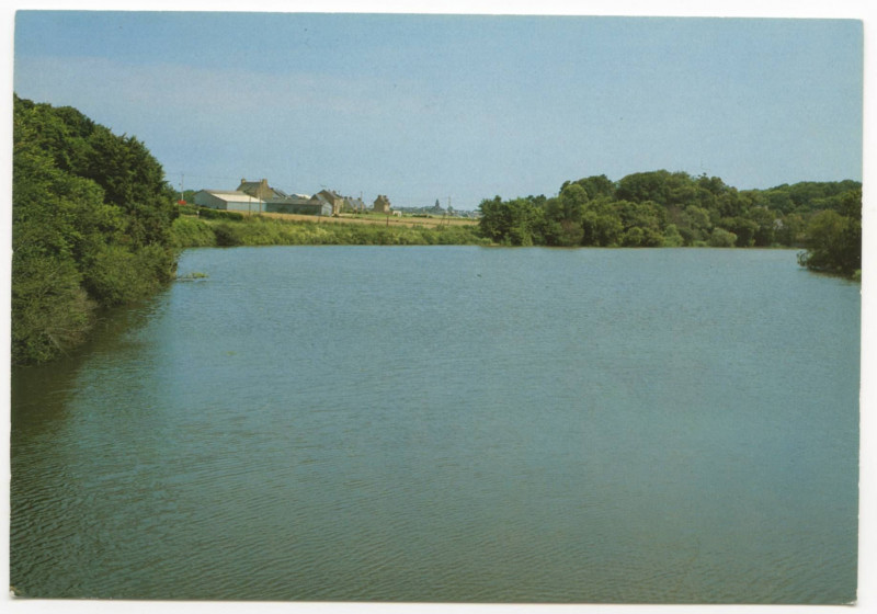 Carte postale ancienne 20.- Saint-Coulomb (Ille-et-Vilaine) - Etang du Lupin
