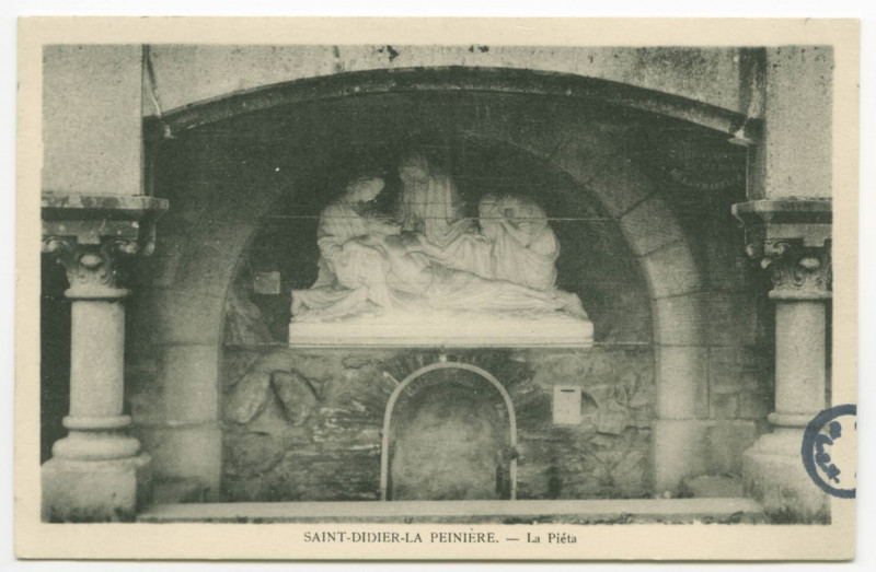 Carte postale ancienne Saint-Didier - la Peinière. - La Piéta