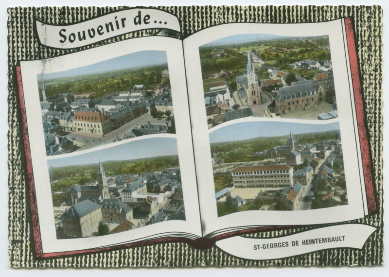 Carte postale ancienne Saint-Georges-De-Reintembault (I.-et-V.) Souvenir