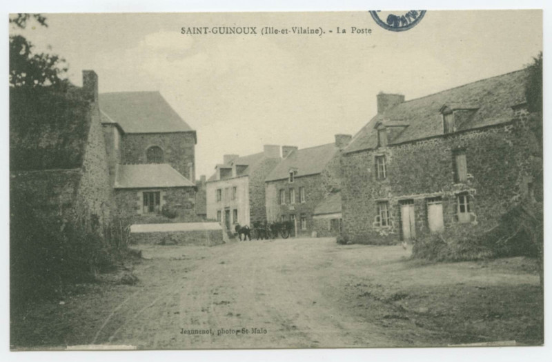 Carte postale ancienne Saint-Guinoux (Ille-et-Vilaine). - La Poste