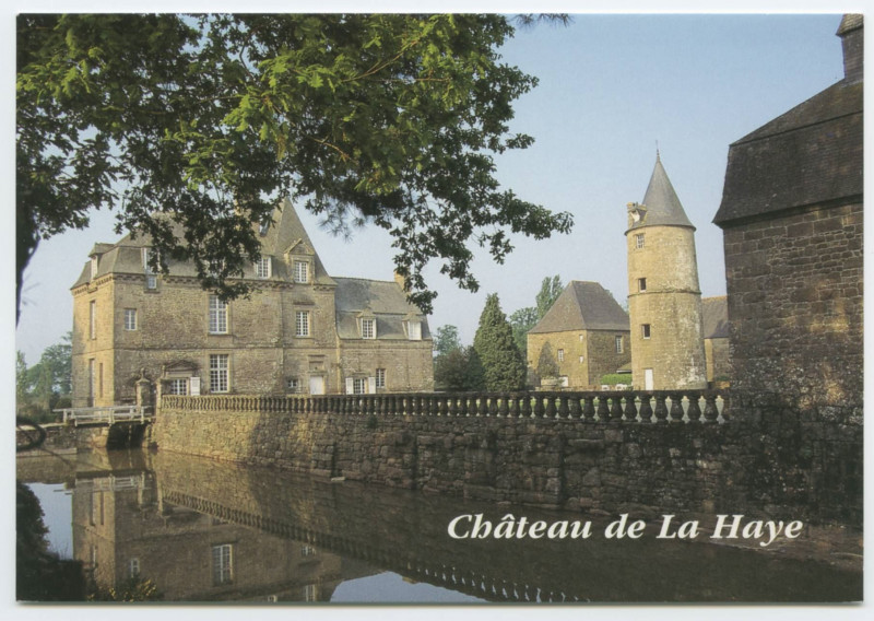 Carte postale ancienne 887/35 - Saint-Hilaire-Des-Landes (Ille-et-Vilaine)  - Le château de la Haye (XIIIè au XVIIIè siècles)