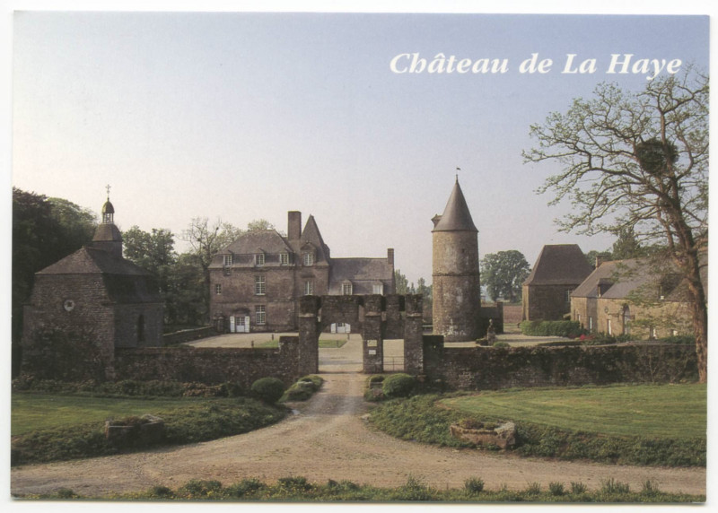 Carte postale ancienne 886/35 - Saint-Hilaire-Des-Landes (Ille-et-Vilaine)  - Le château de la Haye (XIIIè au XVIIIè siècles).