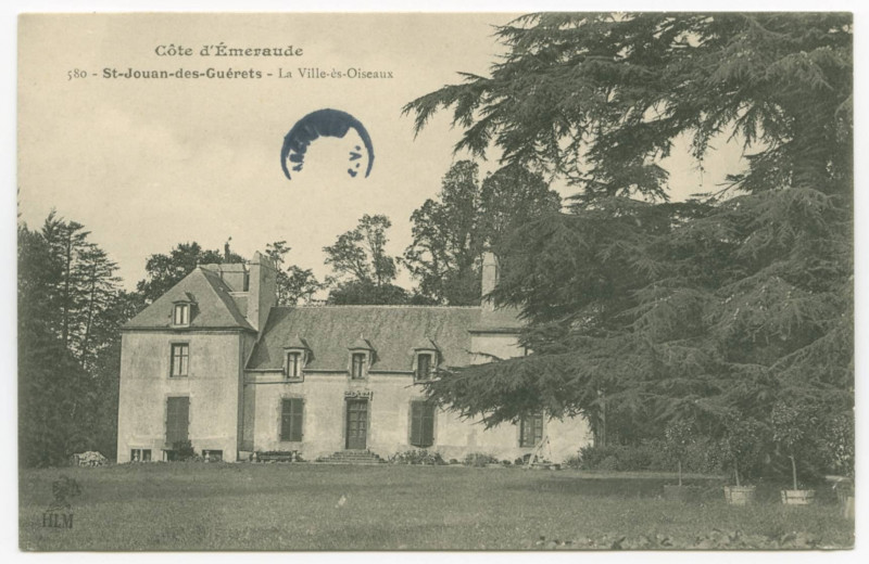 Carte postale ancienne Côte d'Emeraude - 580 - St-Jouan-des-Guerets - La ville-ès-Oiseaux