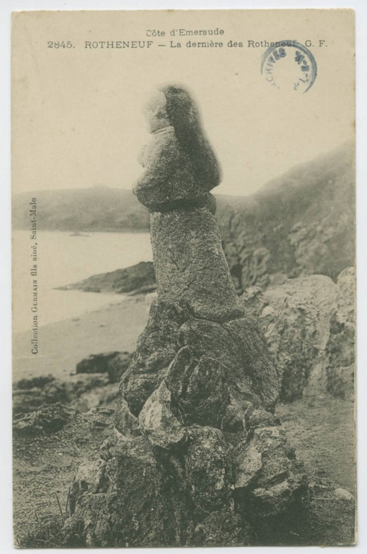 Carte postale ancienne 2845  - Rotheneuf. - La dernière des Rothéneuf. G.F.