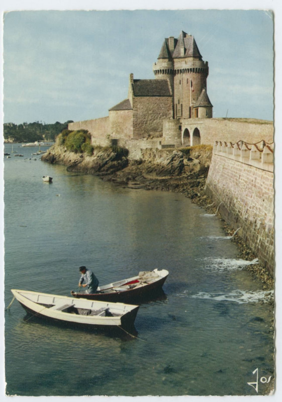 Carte postale ancienne Saint-Servan (I.-et-V.) - Mx 7772 -  La tour solidor édifiée en 1382, type remarquable d'architecture du XIVe siècle.