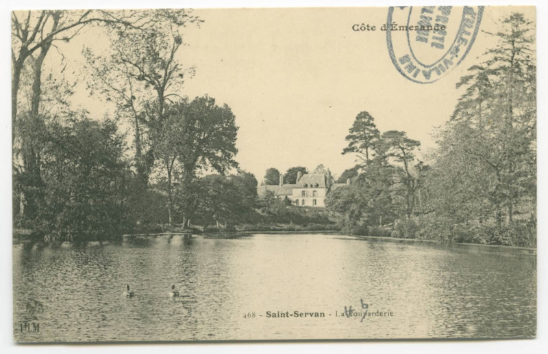 Carte postale ancienne 468  Saint-Servan - La Pouparderie.