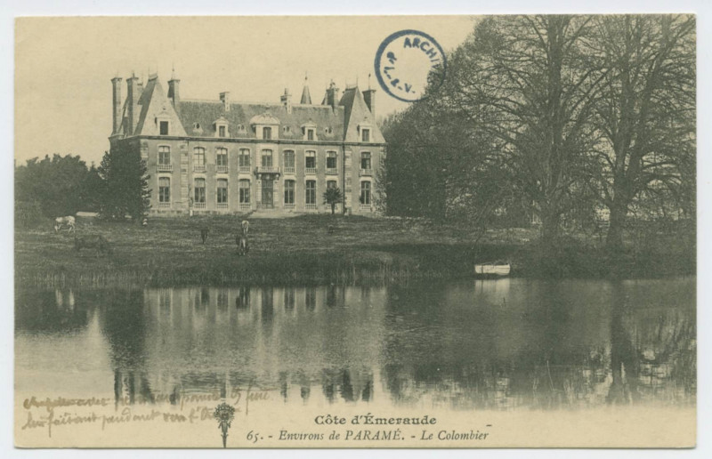 Carte postale ancienne 65 Environs de Paramé - Le Colombier